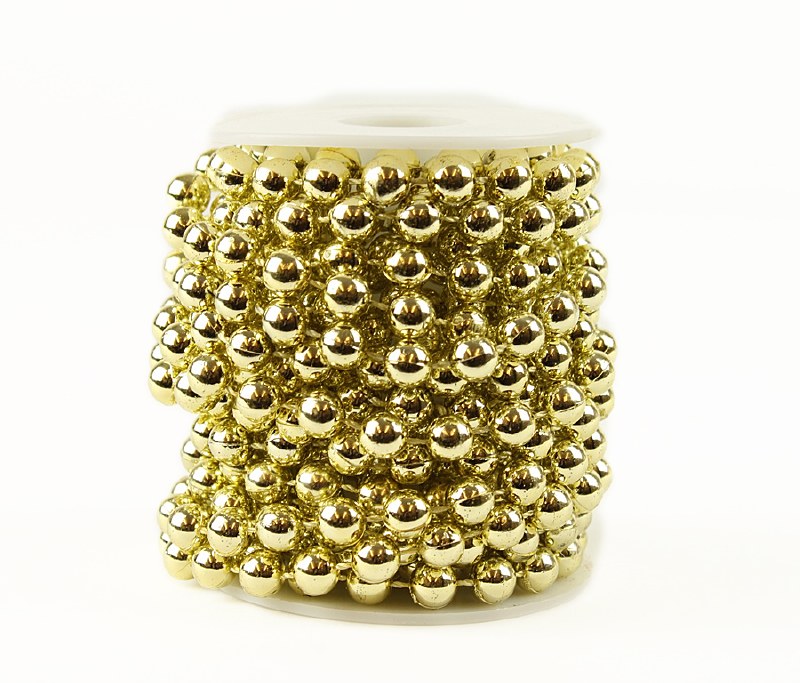 Picture of Gold Peral Garland 8mm x 5m